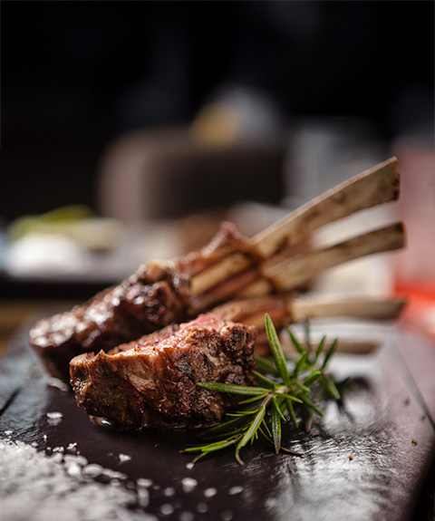 Ein Tisch im Restaurant Osterwind in Ratingen